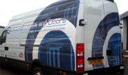 Iveco Daily - designed and wrapped by Totally Dynamic Central Scotland