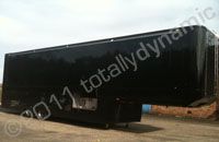 Race support unit wrapped white by Totally Dynamic Lincoln