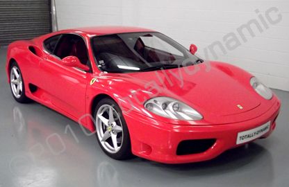 Ferrari 360 wrapped red by Totally Dynamic Lincoln