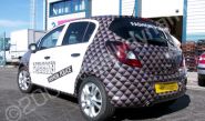 Vauxhall Corsa wrapped by Totally Dynamic North London