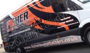 Mercedes Sprinter wrapped in printed vinyl by Totally Dynamic Lincolnshire