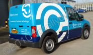 Ford van wrapped for Amor Group by Totally Dynamic Leeds/Bradford