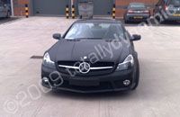 Mecedes wrapped matt black by Totally Dynamic Leeds/Bradford