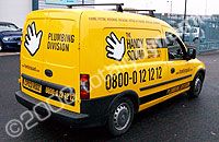 Vauxhall Combo Designed and wrapped by Totally Dynamic North London