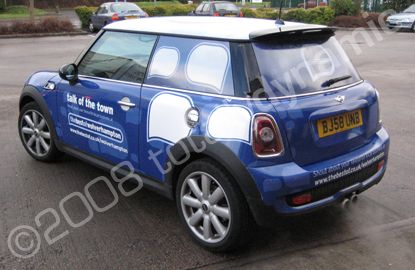 Minis Wrapped by Totally Dynamic Birmingham