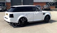 Range Rover wrapped white by Totally Dynamic Leeds/Bradford