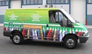 Ford Transit - designed and wrapped by Totally Dynamic North London