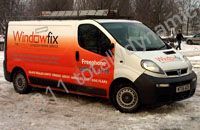 Vauxhall van wrapped by Totally Dynamic Norfolk