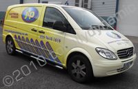 Mercedes Vito wrapped by Totally Dynamic North London
