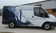 Ford Transit - wrapped by Totally Dynamic Leeds/Bradford