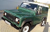 Land Rover Defenders wrapped for Jack Wills by Totally Dynamic South London