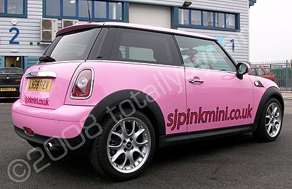 Mini wrapped by Totally Dynamic North London