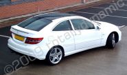 Mercedes wrapped gloss white by Totally Dynamic Leeds/Bradford