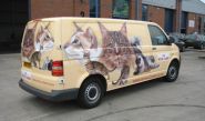 VW Transporter - designed and wrapped by Totally Dynamic Birmingham