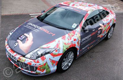 Renault wrapped by Totally Dynamic North London