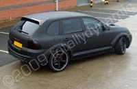 Porsche Magnum wrapped matt black by Totally Dynamic Leeds/Bradford