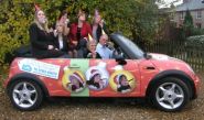 MINI Convertible - designed and wrapped by Totally Dynamic Norwich