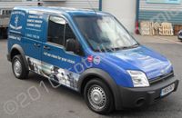 Ford Connect Van wrapped by Totally Dynamic North London