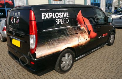 Mercedes Vito for NIKE wrapped by Totally Dynamic Southampton