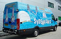 Iveco Van wrapped by Totally Dynamic North London
