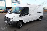 Ford Transit LWB wrapped in full colour wrap by Totally Dynamic North London
