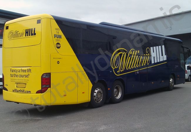 William Hill Bus Wrap