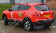 Nissan Qashqai wrapped by Totally Dynamic Leeds/Bradford