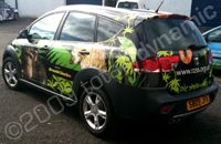 Seat Altea wrapped by Totally Dynamic Central Scotland