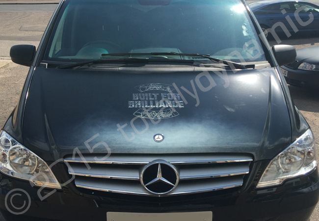 Mercedes Vito vinyl wrapped for NIKE