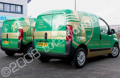 Citroen Nemo fleet Wrapped by Totally Dynamic North London
