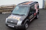 Ford Transit Connect - designed and wrapped by Totally Dynamic Central Scotland