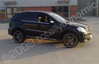 Mercedes ML wrapped white by Totally Dynamic Leeds/Bradford