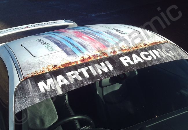 Porsche 997 Bespoke Martini Wrap