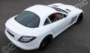 SLR McLaren wrapped white by Totally Dynamic North London