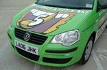 VW Polo fleet - wrapped by Totally Dynamic North London
