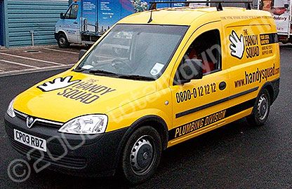 Vauxhall Combo Designed and wrapped by Totally Dynamic North London