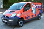 Vauxhall Vivaro Vans - wrapped by Totally Dynamic Norwich