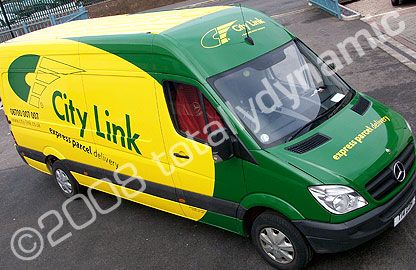 Mercedes Sprinter wrapped by Totally Dynamic North London