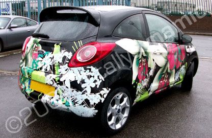 Ford Ka wrapped by Totally Dynamic North London