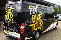 Mercedes van and trailer part wrapped by Totally Dynamic Southampton