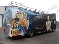 Double Decker Open Top Bus wrapped by Totally Dynamic North London