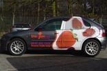 Rover 216 - designed and wrapped by Totally Dynamic Norwich