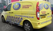 Mercedes Vito wrapped by Totally Dynamic North London