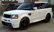 Range Rover Sport wrapped gloss white by Totally Dynamic Leeds/Bradford