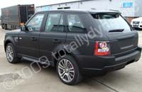 Range Rover wrapped matt black by Totally Dynamic Leeds/Bradford