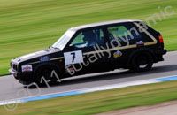 VW Golf Mk2 track car wrapped matt black by Totally Dynamic Lincoln