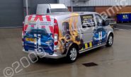 Van part wrapped by Totally Dynamic Leeds/Bradford