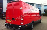 LDV van wrapped red by Totally Dynamic Southampton