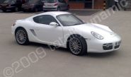 Porsche wrapped white by Totally Dynamic Leeds/Bradford