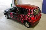 VW Polo - designed and wrapped by Totally Dynamic North London